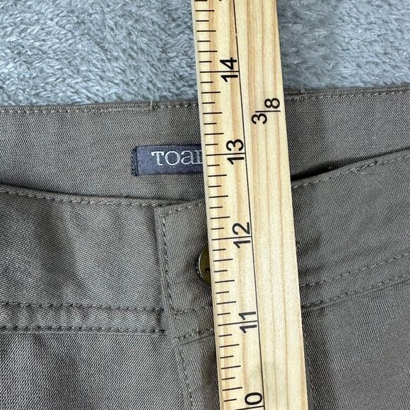 Toad & Co Size 38 Mens Brown Rover 10" Flat Front Chino Shorts - Picture 7 of 8